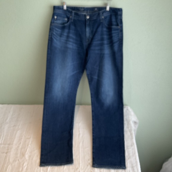 AG Adriano Goldschmied Jeans Men's The Graduate Tailored Leg Medium Wash 36 X 32 - Picture 2 of 6